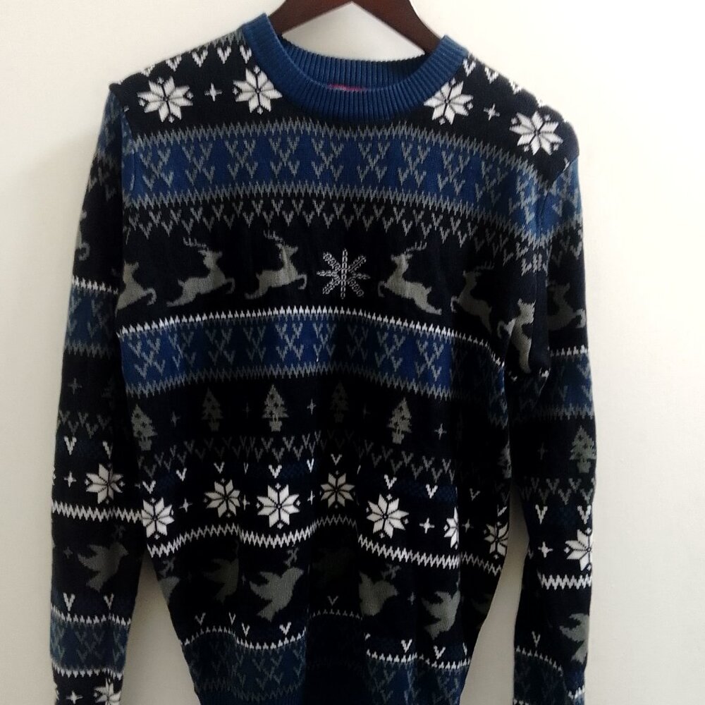 You Look Ugly Today, Men's/Adult Long Sleeved, Christmas/Holiday Sweater